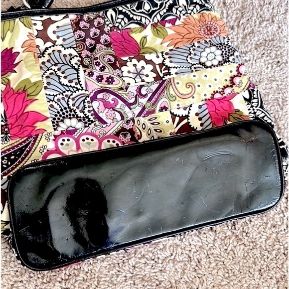 VERA Bradley Patchwork Medley Tote Shoulder Bag Purse Limited Edition 💕RARE💕 - Picture 9 of 15